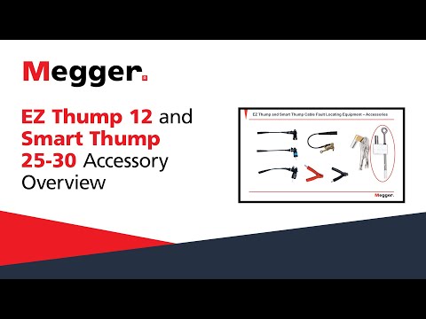 EZ-Thump 12 kV, model v3, cable fault location system | Megger