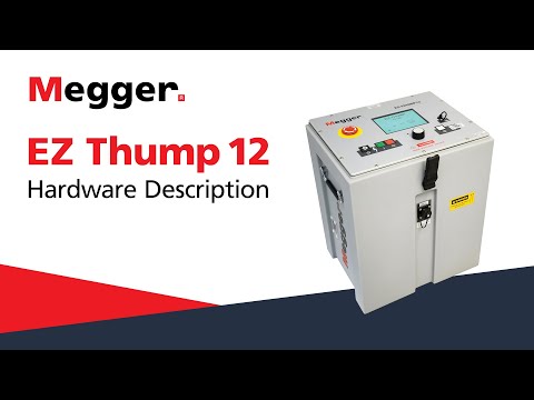EZ-Thump 12 kV, model v3, cable fault location system | Megger
