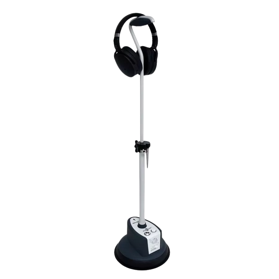 Digiphone+2 with headphone upright