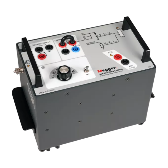 SVERKER900 LPIT101 testing relays with LPIT inputs